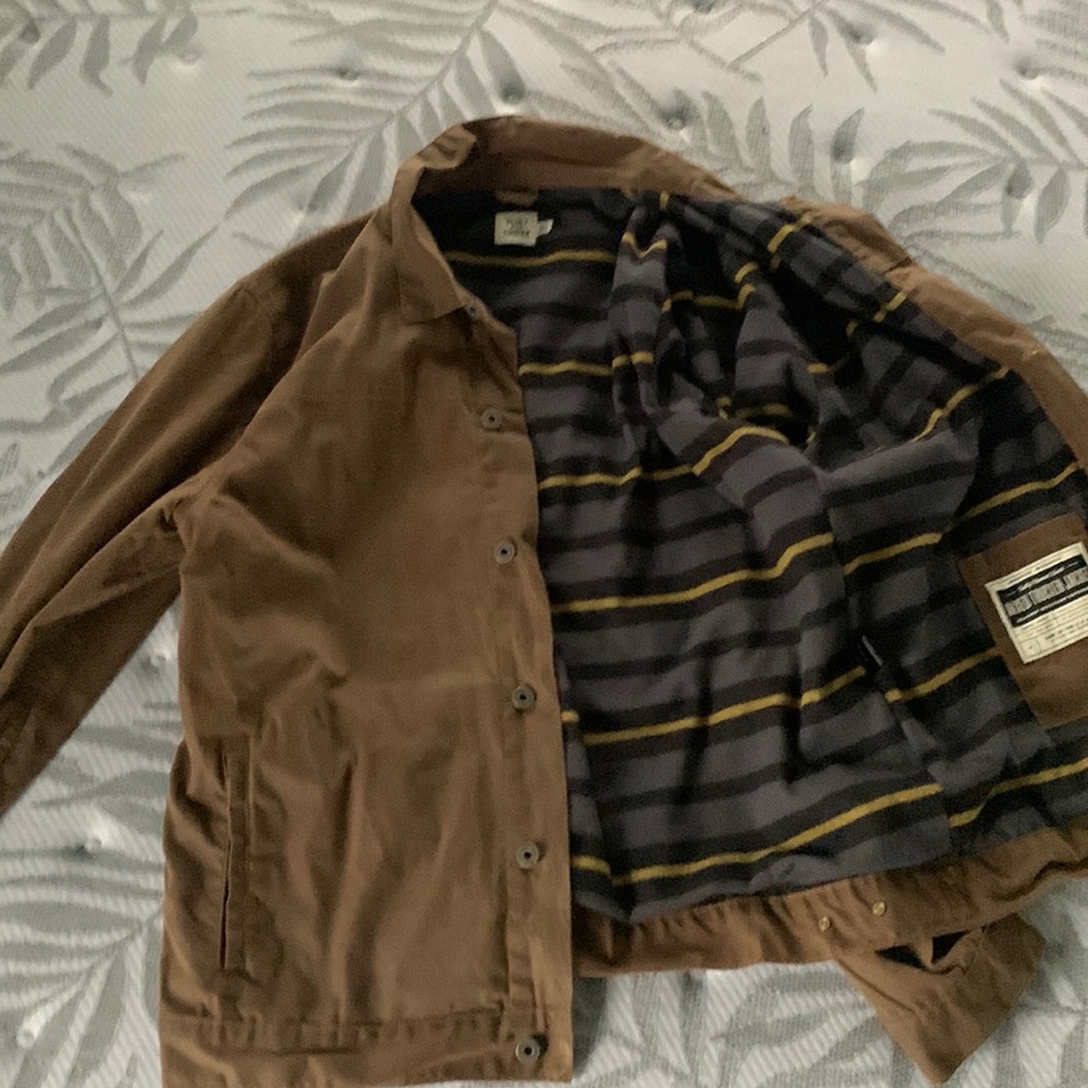 Flint and tinder waxed trucker jacket